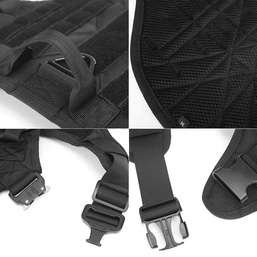 Pet Harness Luxury Dog Leash Set Chest Dog Nylon Camouflage Dog Harness