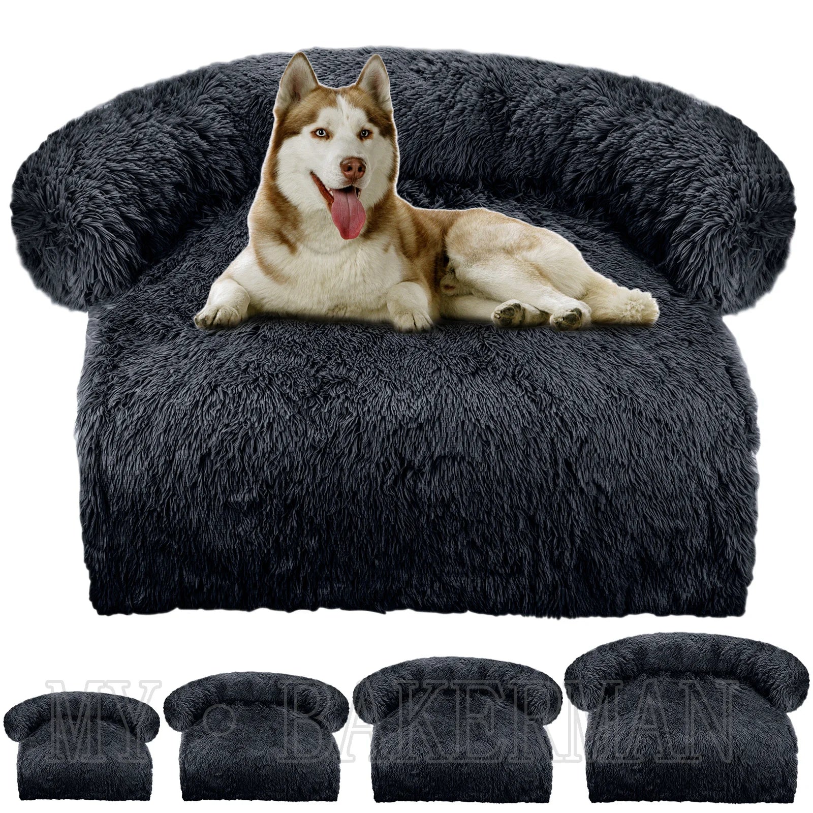 Pet Dog Bed Sofa For Dog Pet  Bed Warm Nest Washable Soft Furniture Protector Mat Cat  Dogs Sofa Bed,Winter