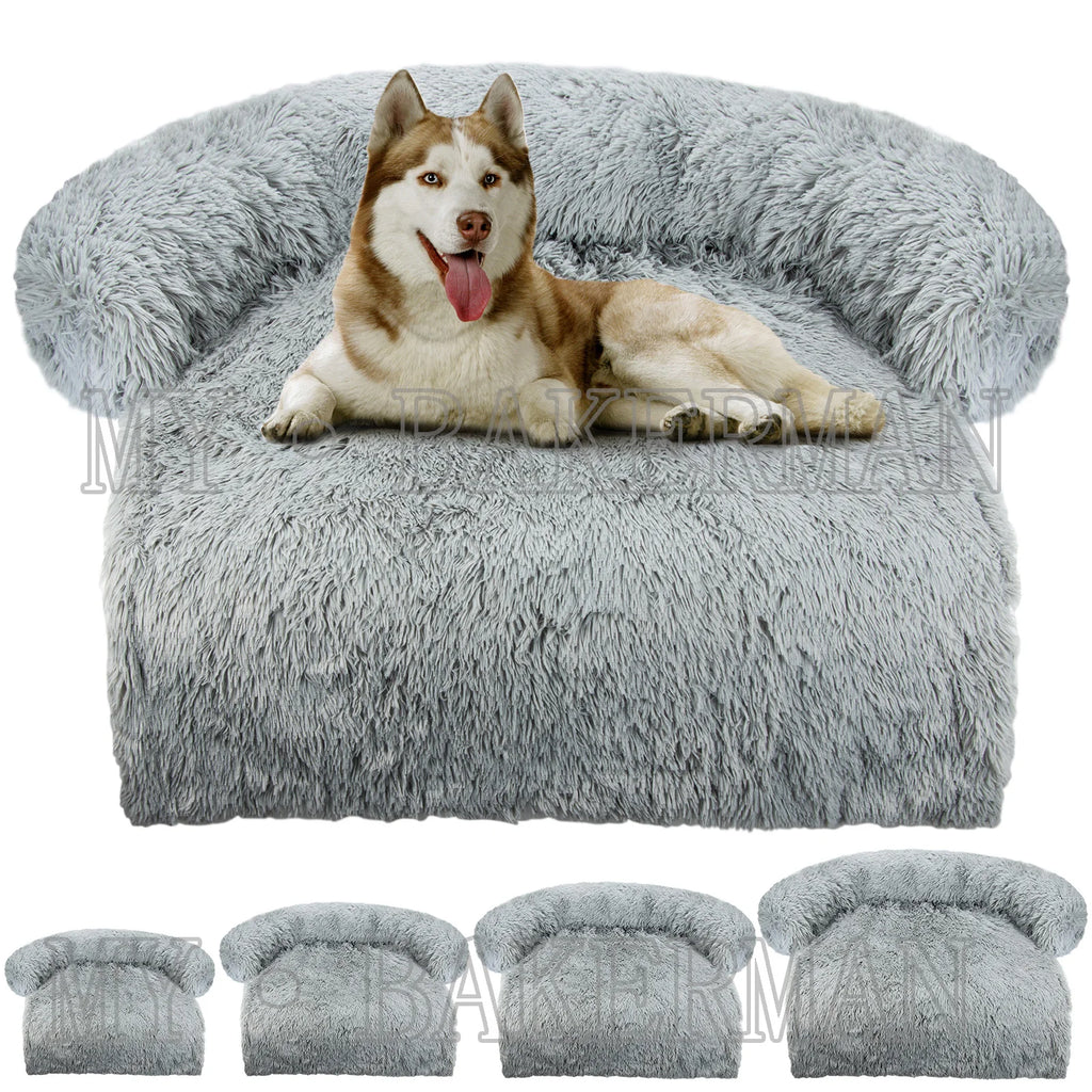 Pet Dog Bed Sofa For Dog Pet  Bed Warm Nest Washable Soft Furniture Protector Mat Cat  Dogs Sofa Bed,Winter