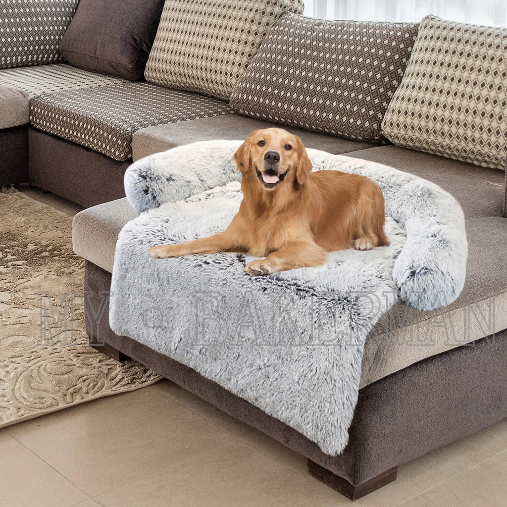 Pet Dog Bed Sofa For Dog Pet  Bed Warm Nest Washable Soft Furniture Protector Mat Cat  Dogs Sofa Bed,Winter