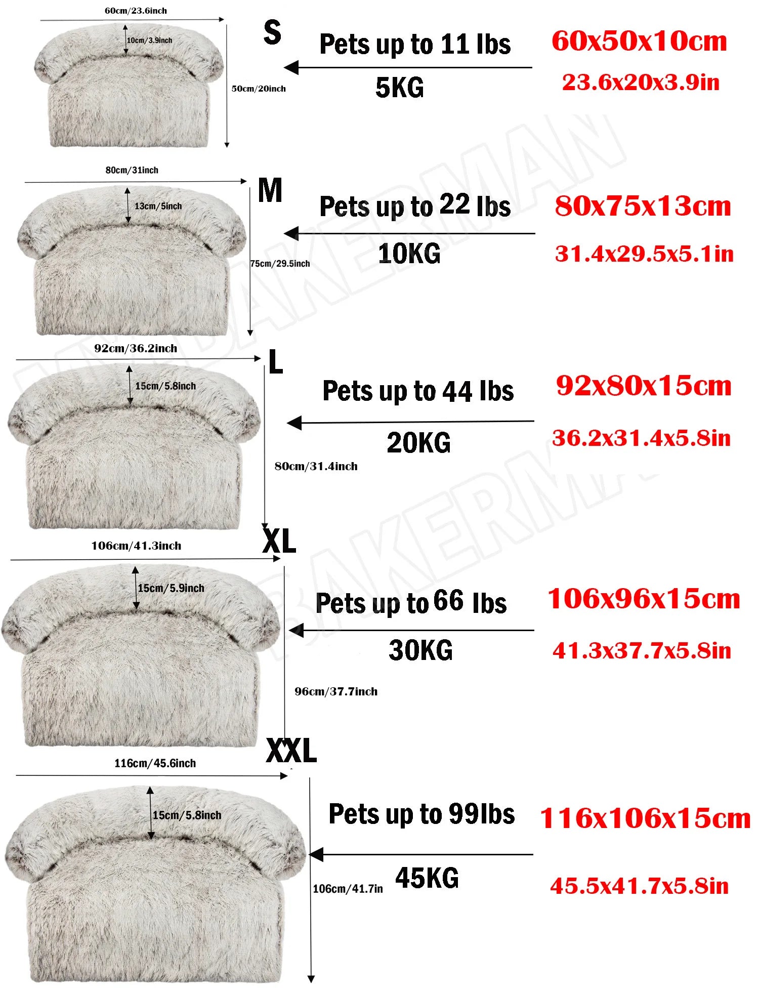 Pet Dog Bed Sofa For Dog Pet  Bed Warm Nest Washable Soft Furniture Protector Mat Cat  Dogs Sofa Bed,Winter