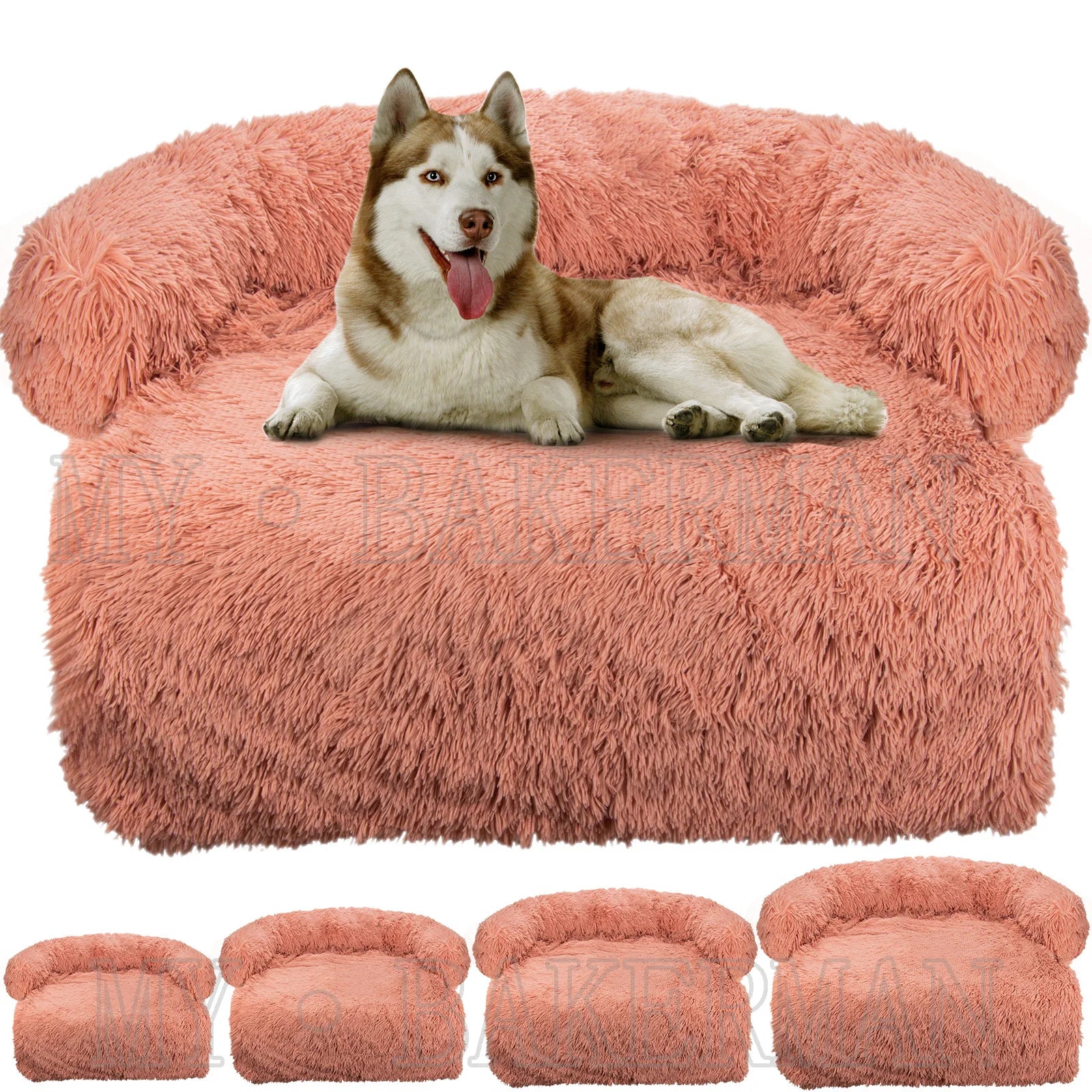 Pet Dog Bed Sofa For Dog Pet  Bed Warm Nest Washable Soft Furniture Protector Mat Cat  Dogs Sofa Bed,Winter