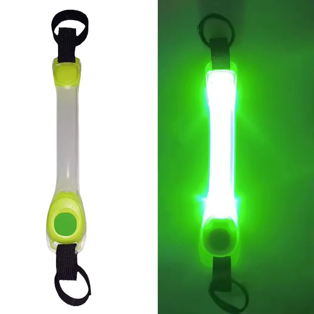 Night running pet dog safety harness collar for preventing loss. Multi-color pendant. Waterproof outdoor warning LED flashing li